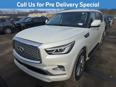 White 2019 INFINITI QX80 LUXE for sale in Charlotte, NC