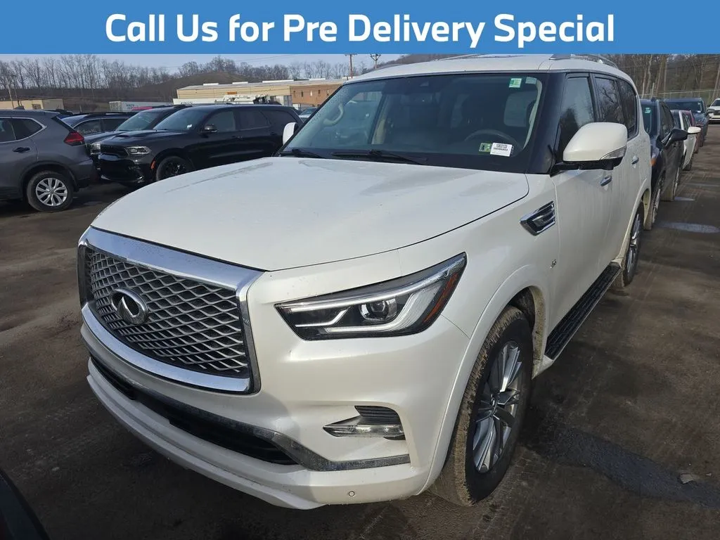 White 2019 INFINITI QX80 LUXE for sale in Charlotte, NC