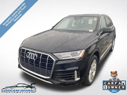 Black 2021 Audi Q7 55 Premium for sale in Charlotte, NC