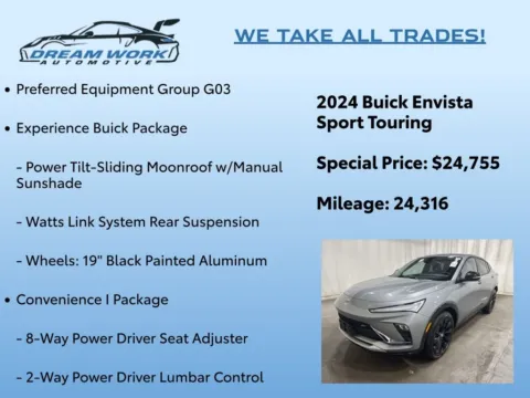 Photos of 2024 Buick Envista Sport Touring for sale in Charlotte, NC at Dream Work Automotive