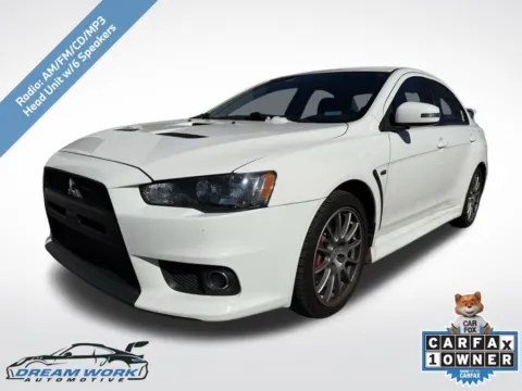 White 2015 Mitsubishi Lancer Evolution GSR for sale in Charlotte, NC