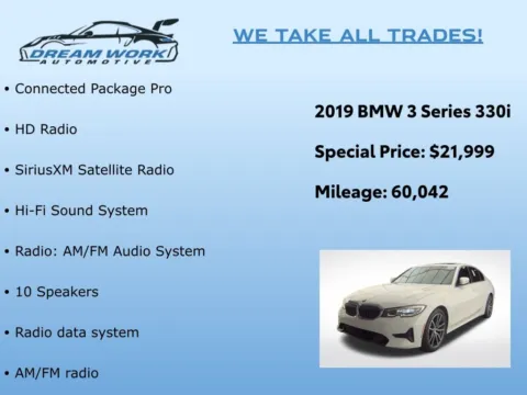 Photos of 2019 BMW 3 Series 330i for sale in Charlotte, NC at Dream Work Automotive