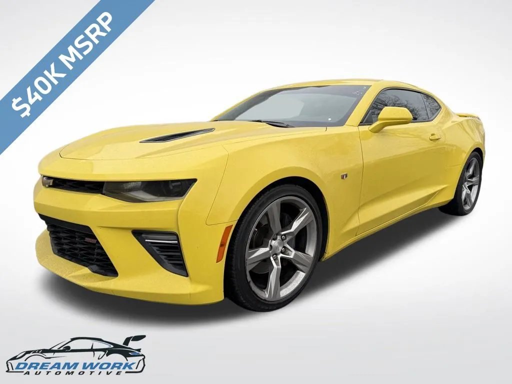 Yellow 2018 Chevrolet Camaro SS for sale in Charlotte, NC