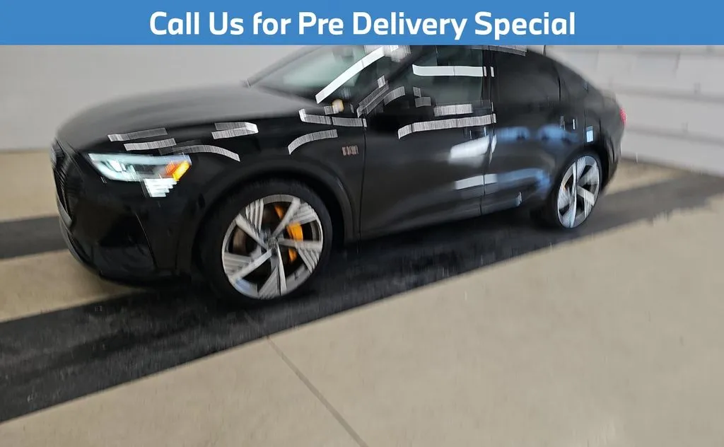 Black 2023 Audi e-tron Sportback S line Prestige for sale in Charlotte, NC