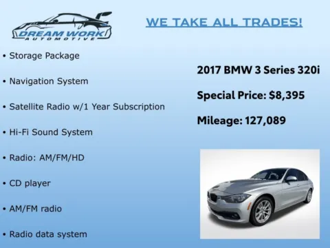 Photos of 2017 BMW 3 Series 320i for sale in Charlotte, NC at Dream Work Automotive