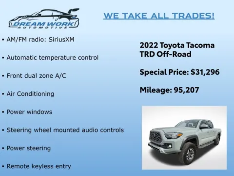 Photos of 2022 Toyota Tacoma TRD Off-Road for sale in Charlotte, NC at Dream Work Automotive
