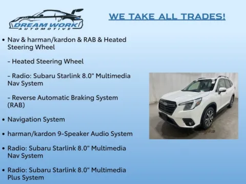 Photos of 2023 Subaru Forester Limited for sale in Charlotte, NC at Dream Work Automotive