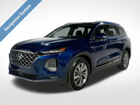 Blue 2020 Hyundai Santa Fe Limited for sale in Charlotte, NC