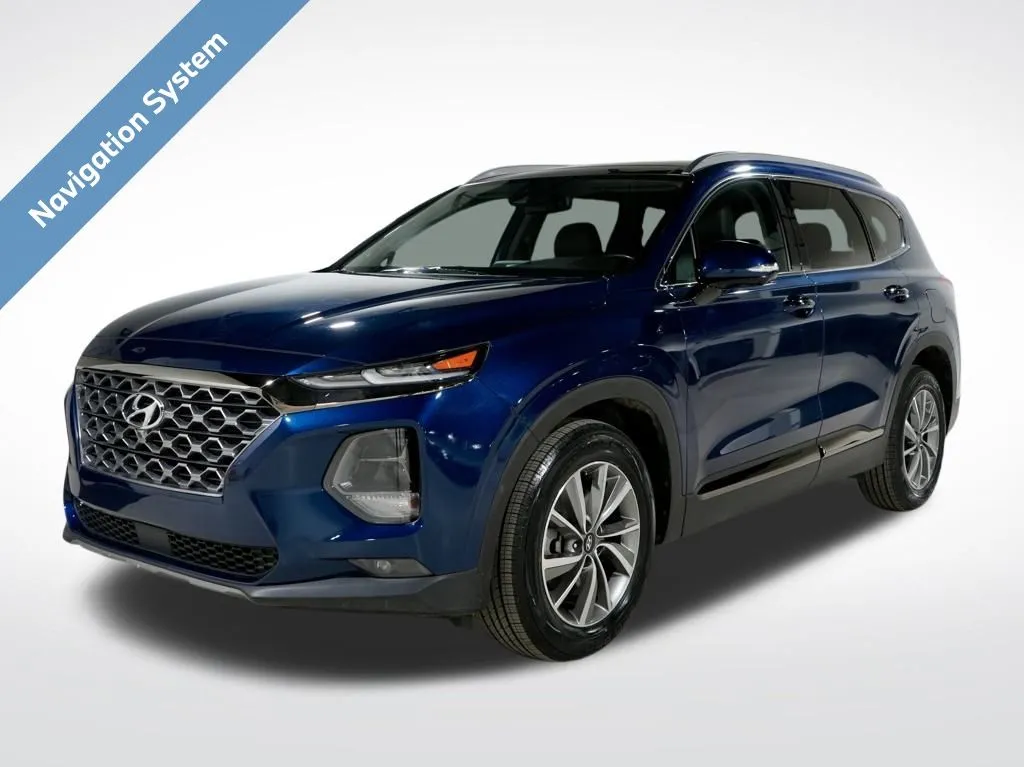 Blue 2020 Hyundai Santa Fe Limited for sale in Charlotte, NC