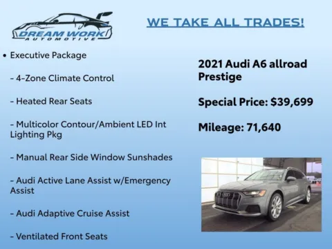 Photos of 2021 Audi A6 allroad Prestige for sale in Charlotte, NC at Dream Work Automotive
