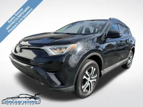 Black 2017 Toyota RAV4 LE for sale in Charlotte, NC