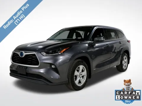 Gray 2021 Toyota Highlander Hybrid LE for sale in Charlotte, NC