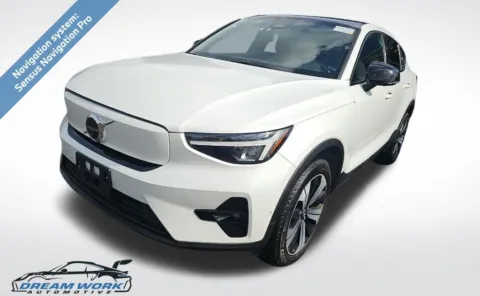 White 2023 Volvo C40 Recharge Pure Electric Twin Plus for sale in Charlotte, NC