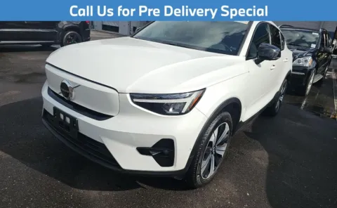 White 2023 Volvo C40 Recharge Pure Electric Twin Plus for sale in Charlotte, NC