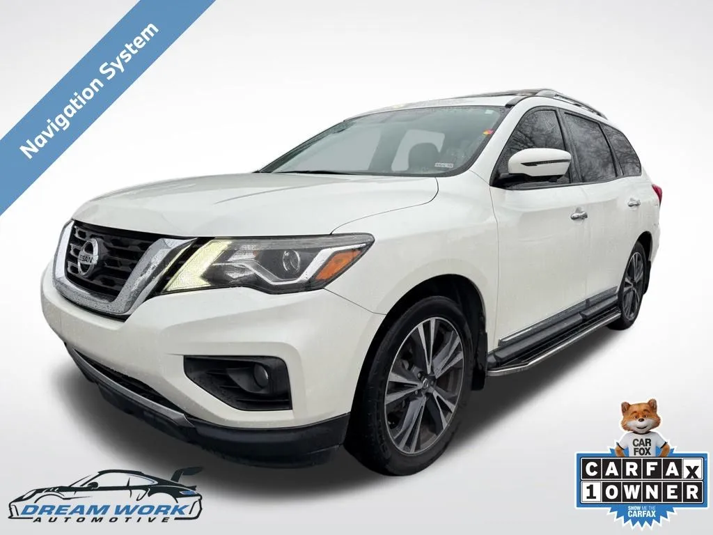 White 2018 Nissan Pathfinder Platinum for sale in Charlotte, NC