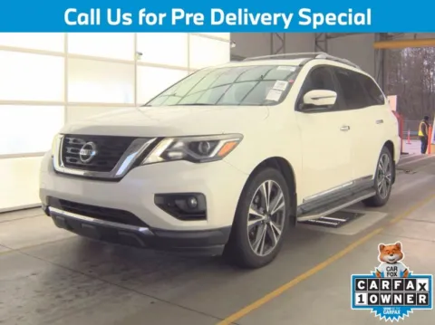 White 2018 Nissan Pathfinder Platinum for sale in Charlotte, NC