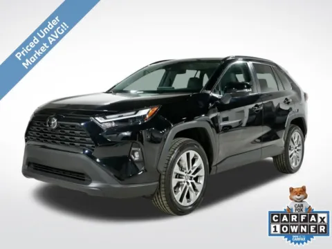 Black 2022 Toyota RAV4 XLE Premium for sale in Charlotte, NC