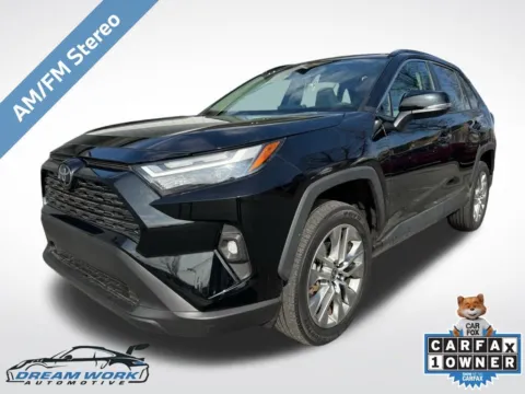 Black 2022 Toyota RAV4 XLE Premium for sale in Charlotte, NC