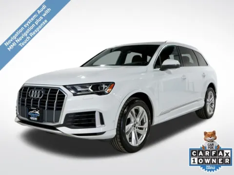 White 2021 Audi Q7 55 Premium for sale in Charlotte, NC