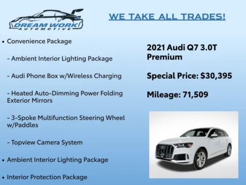 Photos of 2021 Audi Q7 55 Premium for sale in Charlotte, NC at Dream Work Automotive