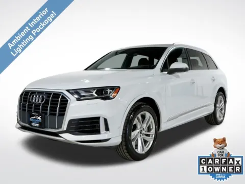 White 2021 Audi Q7 55 Premium for sale in Charlotte, NC