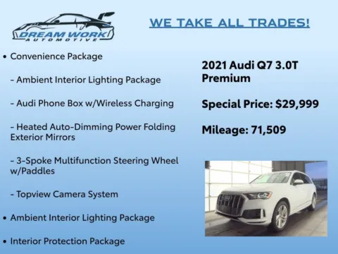 Photos of 2021 Audi Q7 55 Premium for sale in Charlotte, NC at Dream Work Automotive