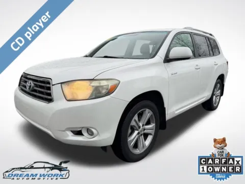 White 2008 Toyota Highlander Sport for sale in Charlotte, NC