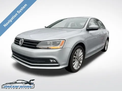 Silver 2016 Volkswagen Jetta 1.8T SEL for sale in Charlotte, NC
