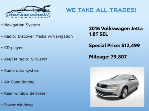 Photos of 2016 Volkswagen Jetta 1.8T SEL for sale in Charlotte, NC at Dream Work Automotive