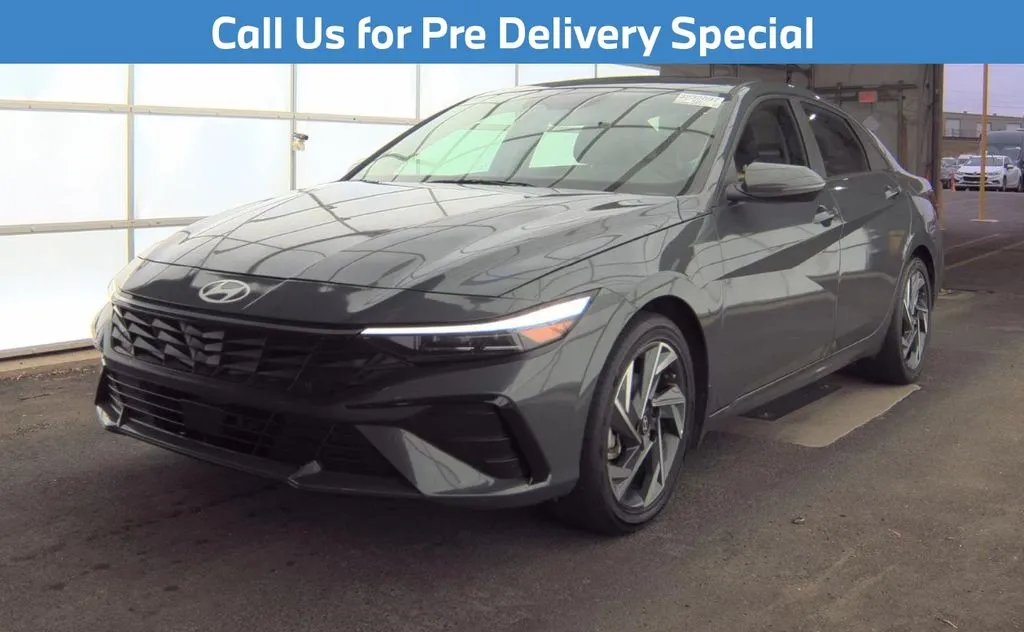 Gray 2024 Hyundai Elantra Hybrid Limited for sale in Charlotte, NC