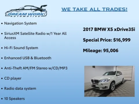 Photos of 2017 BMW X5 xDrive35i for sale in Charlotte, NC at Dream Work Automotive
