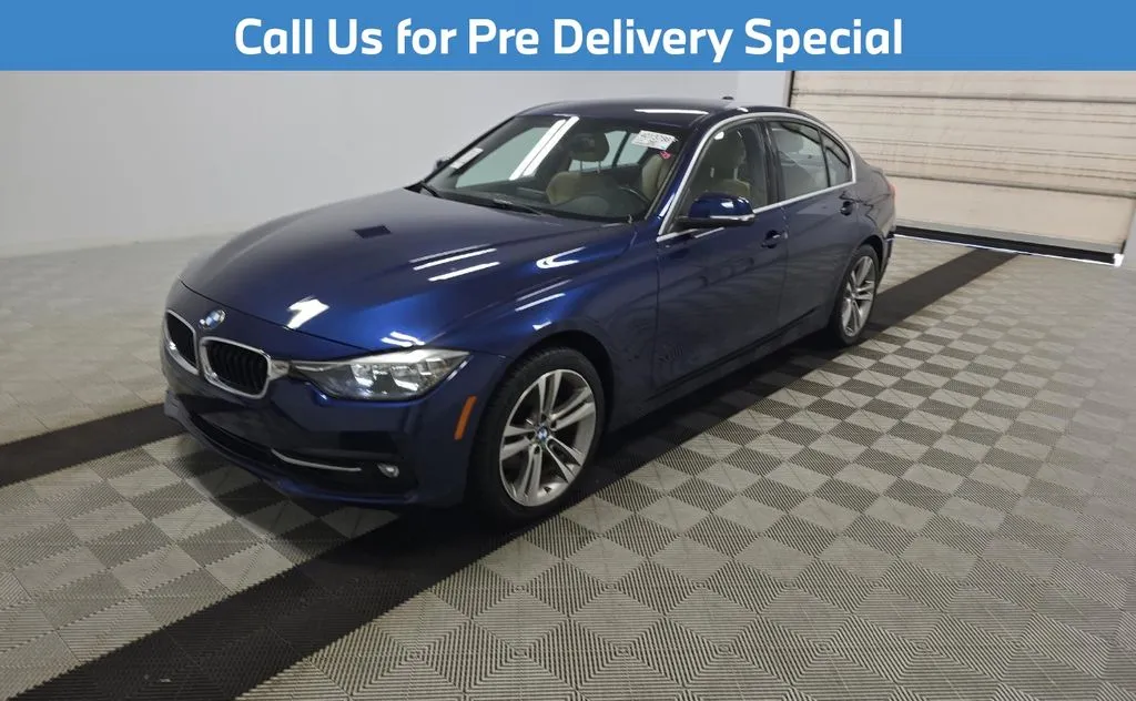 Blue 2017 BMW 3 Series 330i for sale in Charlotte, NC