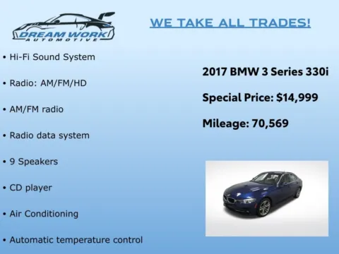 Photos of 2017 BMW 3 Series 330i for sale in Charlotte, NC at Dream Work Automotive