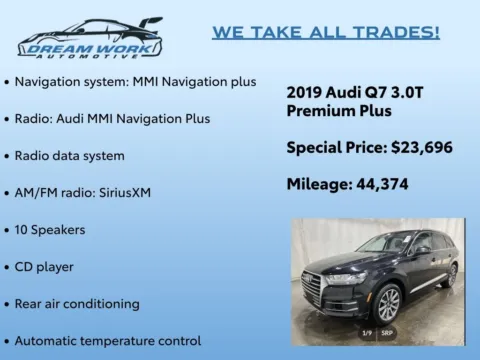 Photos of 2019 Audi Q7 55 Premium for sale in Charlotte, NC at Dream Work Automotive