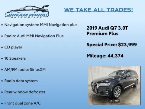 Photos of 2019 Audi Q7 55 Premium for sale in Charlotte, NC at Dream Work Automotive
