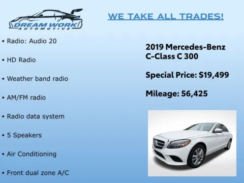 Photos of 2019 Mercedes-Benz C-Class C 300 for sale in Charlotte, NC at Dream Work Automotive