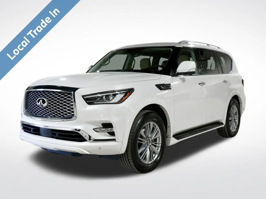 White 2021 INFINITI QX80 LUXE for sale in Charlotte, NC