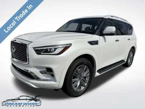 White 2021 INFINITI QX80 LUXE for sale in Charlotte, NC