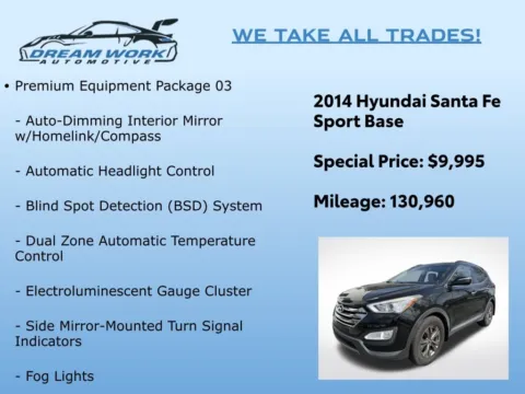 Photos of 2014 Hyundai Santa Fe Sport for sale in Charlotte, NC at Dream Work Automotive