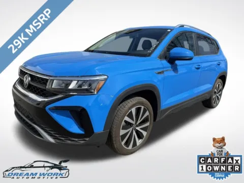 Blue 2022 Volkswagen Taos 1.5T SE for sale in Charlotte, NC