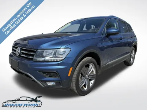 Blue 2020 Volkswagen Tiguan 2.0T SEL for sale in Charlotte, NC
