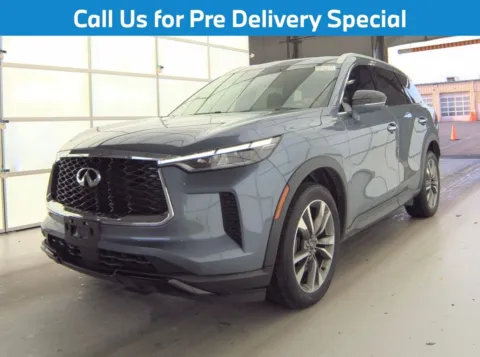 Black 2023 INFINITI QX60 LUXE for sale in Charlotte, NC