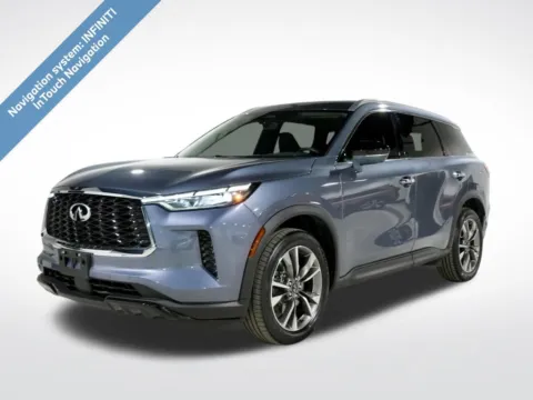 Black 2023 INFINITI QX60 LUXE for sale in Charlotte, NC