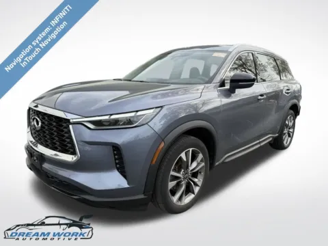 Black 2023 INFINITI QX60 LUXE for sale in Charlotte, NC