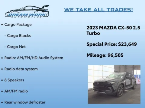 Photos of 2023 Mazda CX-50 2.5 Turbo for sale in Charlotte, NC at Dream Work Automotive