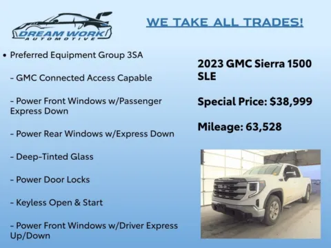 Photos of 2023 GMC Sierra 1500 SLE for sale in Charlotte, NC at Dream Work Automotive