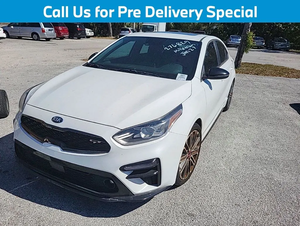 White 2021 Kia Forte GT for sale in Charlotte, NC