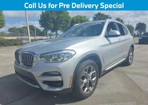 Silver 2021 BMW X3 sDrive30i for sale in Charlotte, NC
