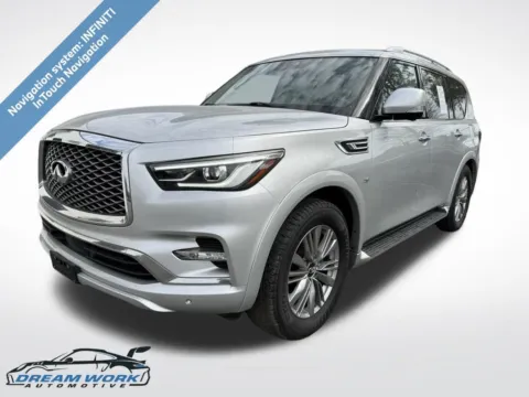 Silver 2020 INFINITI QX80 LUXE for sale in Charlotte, NC