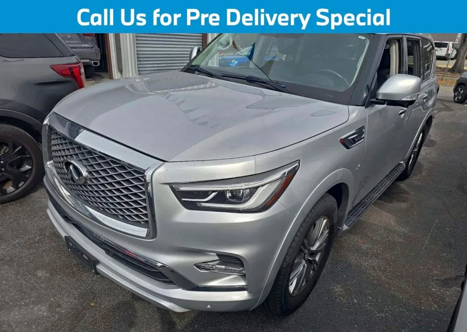 Silver 2020 INFINITI QX80 LUXE for sale in Charlotte, NC